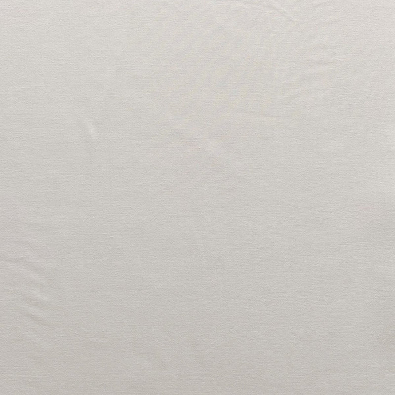 Ensfarvet fast viscose med lidt stræk, hvid - KreStoffer