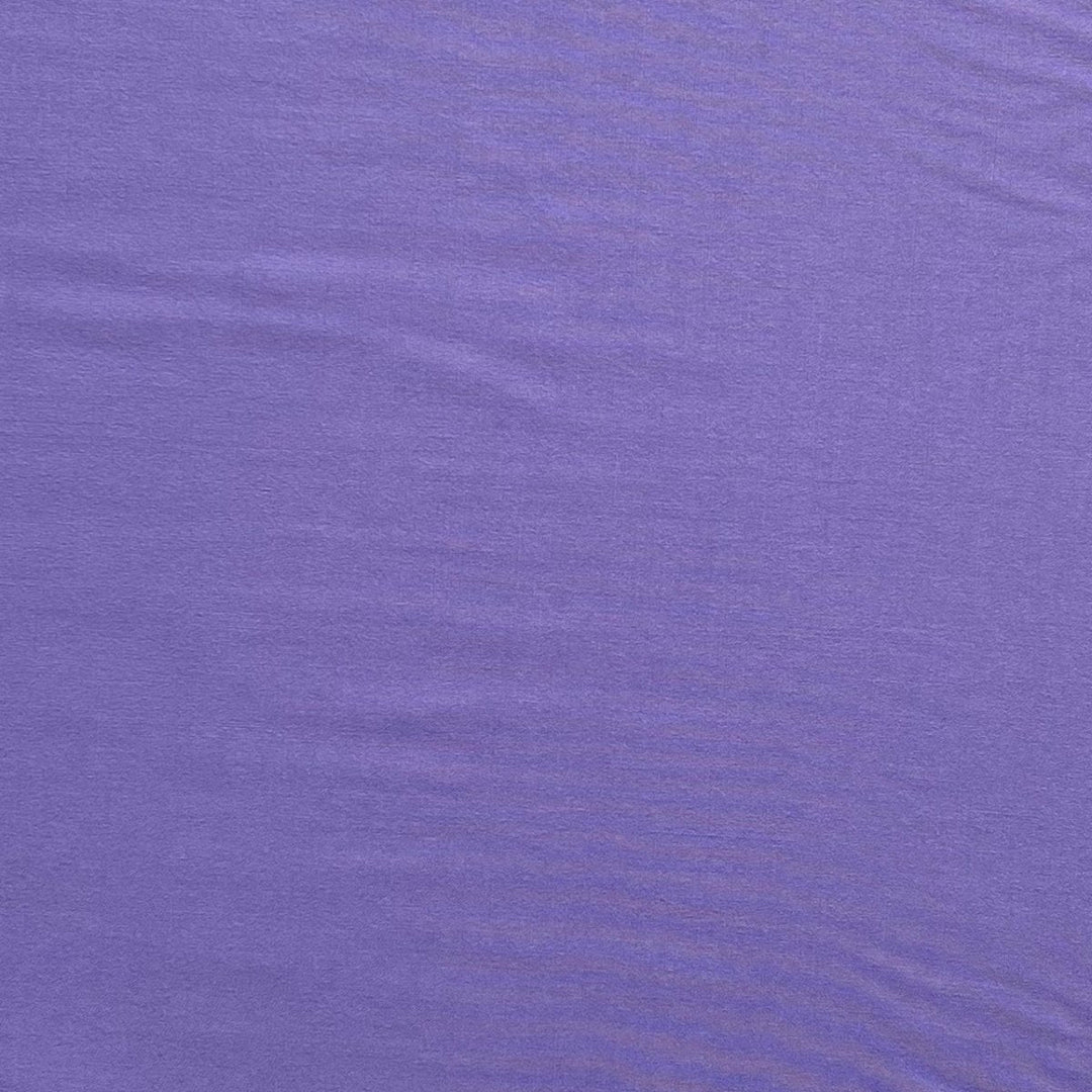 Ensfarvet fast viscose med lidt stræk lilla