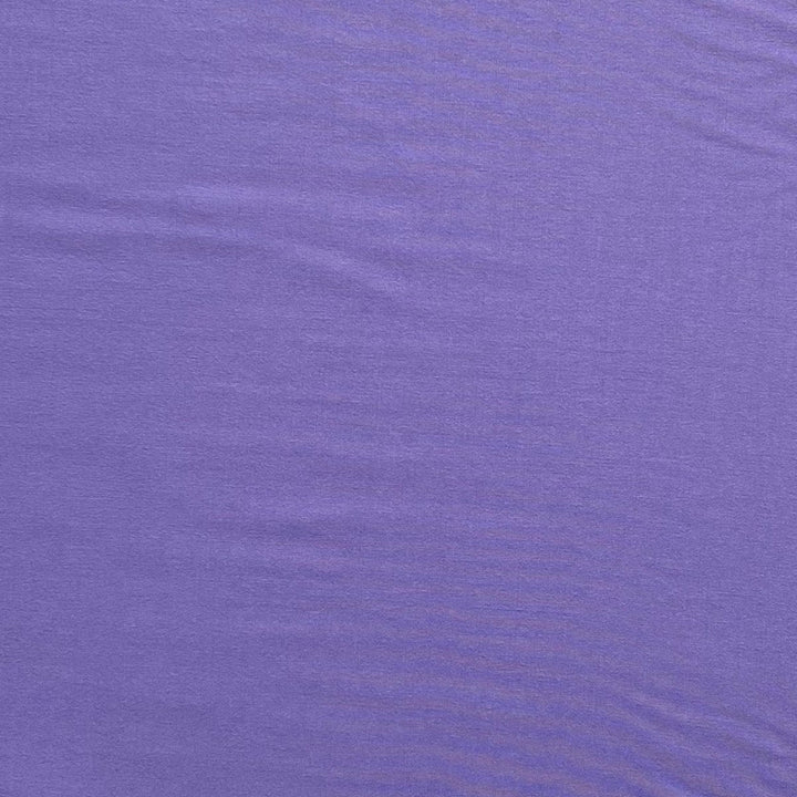 Ensfarvet fast viscose med lidt stræk lilla