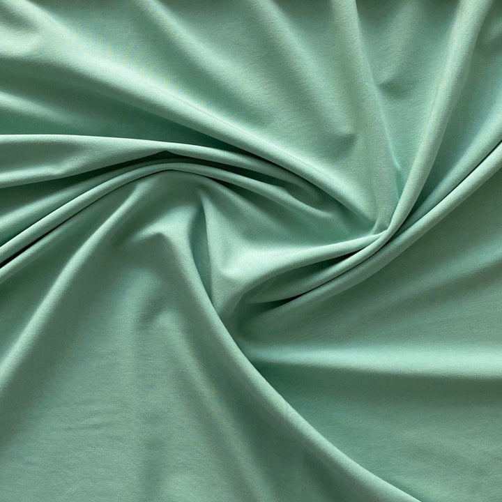 Ensfarvet fast viscose med lidt stræk mint