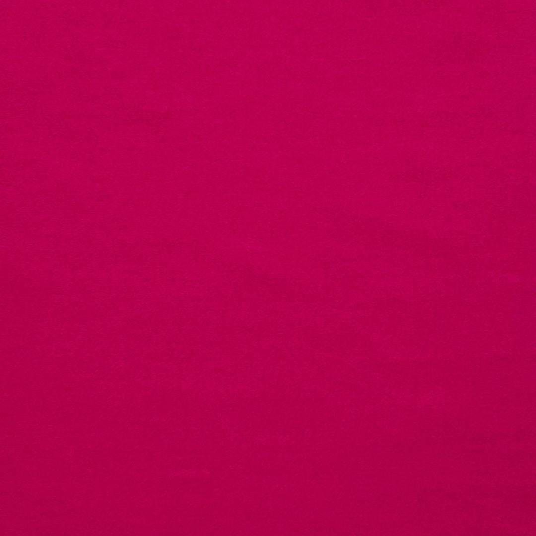 Ensfarvet fast viscose med lidt stræk pink