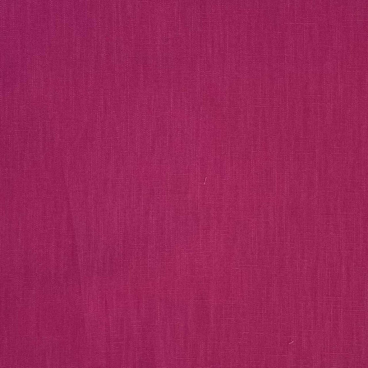 Ensfarvet hør pink