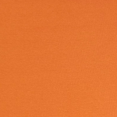 Ensfarvet rib, brændt orange - KreStoffer