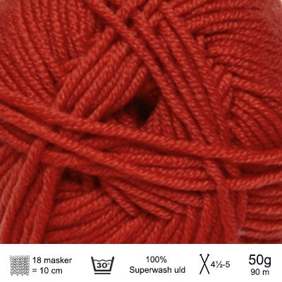 Extrafine merino 90 garn fra Hjertegarn - KreStoffer