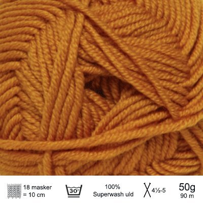 Extrafine merino 90 garn fra Hjertegarn - KreStoffer
