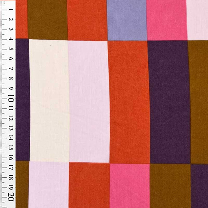 Fast viscose med farvefelter F1