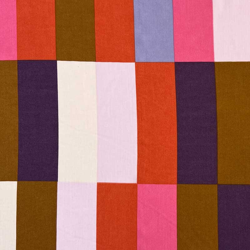Fast viscose med farvefelter F1