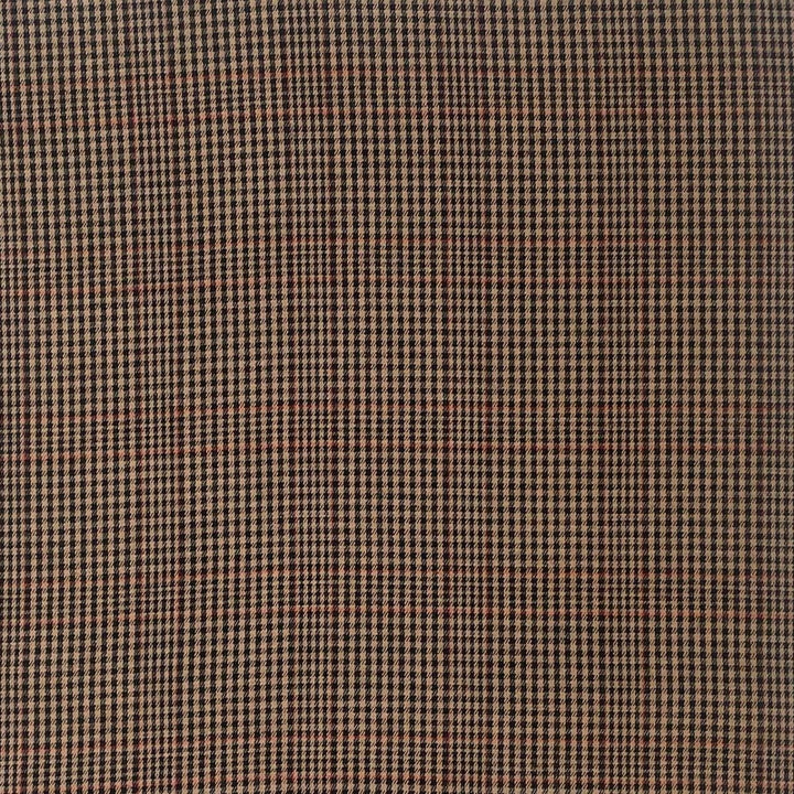 Fastvævet vare med tern beige/sort