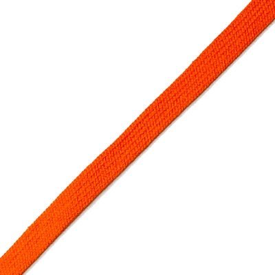 Fladt anorak bånd orange