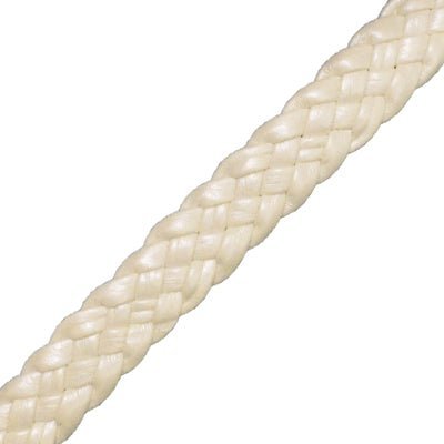 Flettet læderkant, creme 15mm - KreStoffer