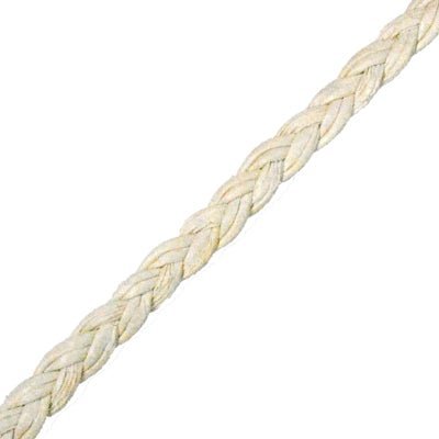 Flettet læderkant creme 6mm