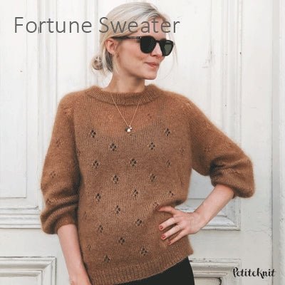 Fortune Sweater fra PetiteKnit (Opskrift i fysisk papirudgave) - KreStoffer