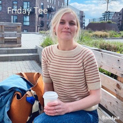 Friday Tee fra PetiteKnit (Opskrift i fysisk papirudgave)