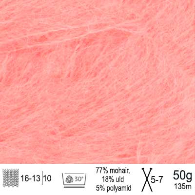 Ballerina Chunky Mohair garn fra Sandnes Garn Blossom