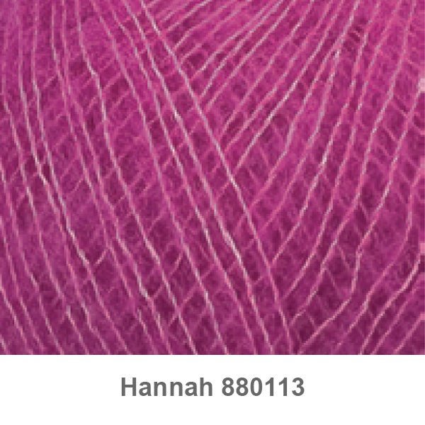 Hannah garn fra Permin Pink