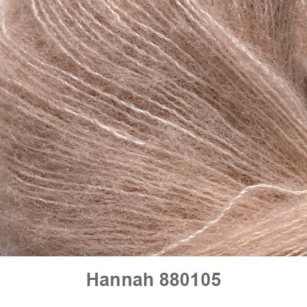 Hannah garn fra Permin Laksefarvet