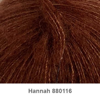Hannah garn fra Permin Kakaobrun