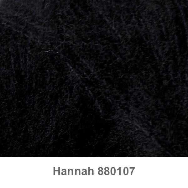 Hannah garn fra Permin Sort