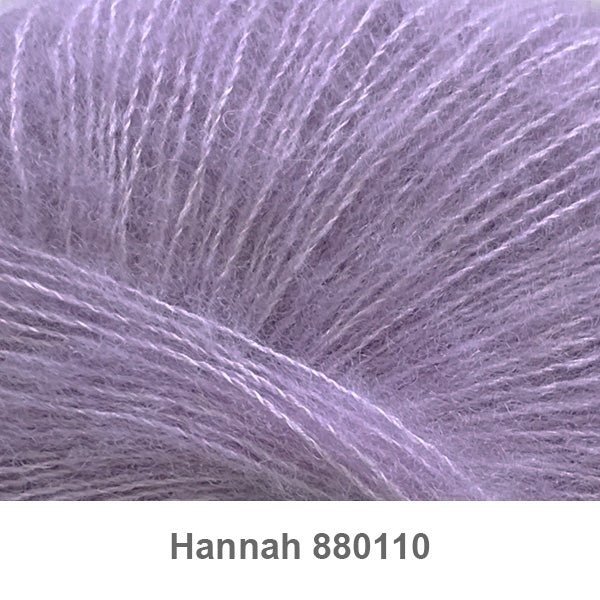 Hannah garn fra Permin Violet