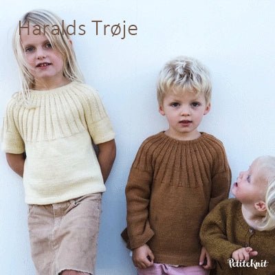 Haralds trøje fra PetiteKnit (Opskrift i fysisk papirudgave) - KreStoffer