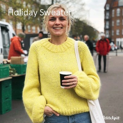 Holiday Sweater fra PetiteKnit (Opskrift i fysisk papirudgave)