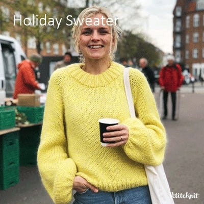 Holiday Sweater fra PetiteKnit (Opskrift i fysisk papirudgave) - KreStoffer
