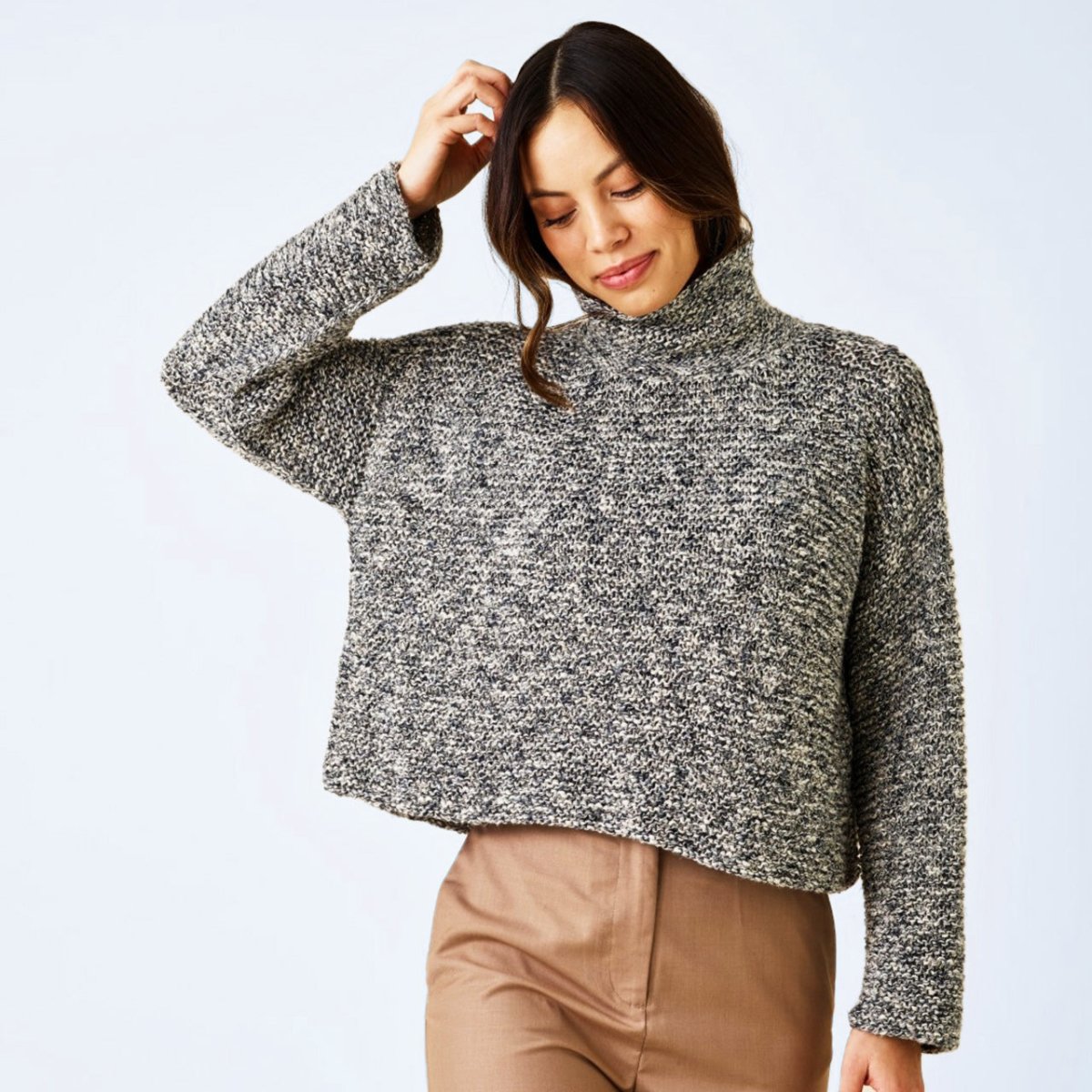 Iris sweater i retriller fra Permin