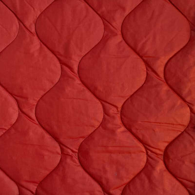 Italiensk Quilt i felter, vinrød - KreStoffer