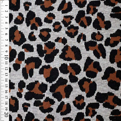 Jacquard med dyreprint - KreStoffer
