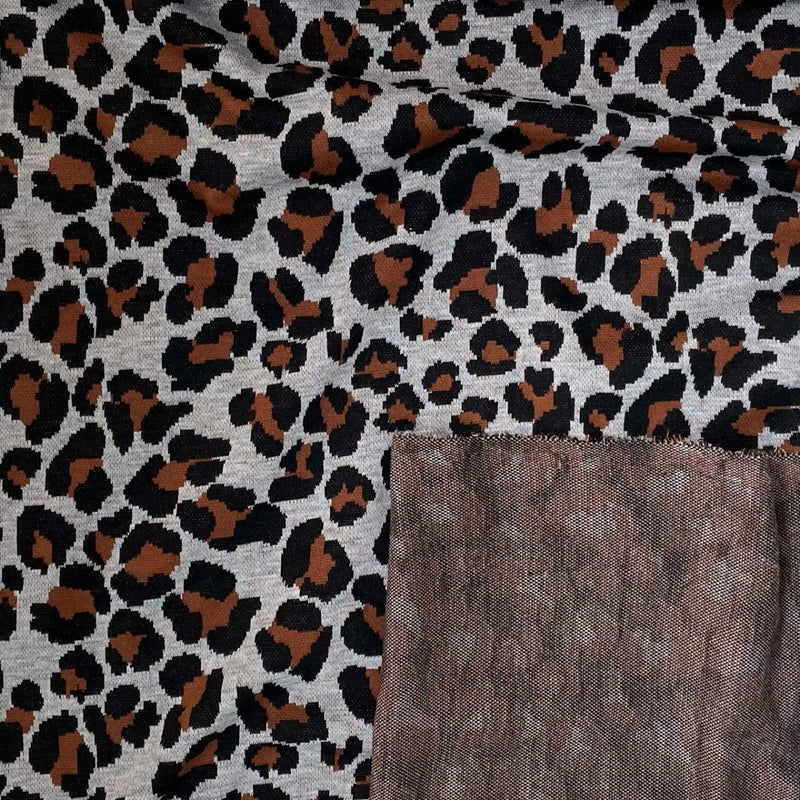 Jacquard med dyreprint - KreStoffer