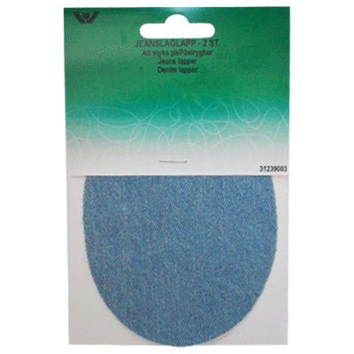 Jeanslapper lys denim 0523 - KreStoffer