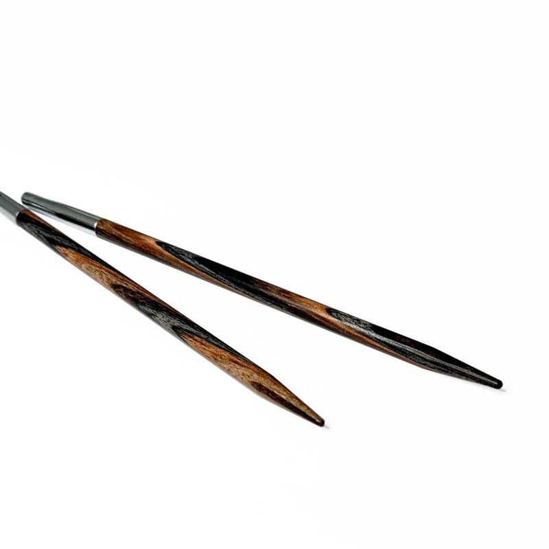 KnitPro Natural kabelpind 3 - 6 mm, kort - KreStoffer
