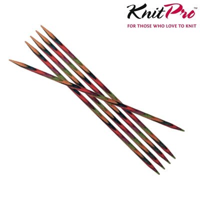 KnitPro strømpepinde 20 cm 2-8 mm