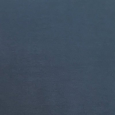 Kraftig ensfarvet viscose jersey, blå - KreStoffer