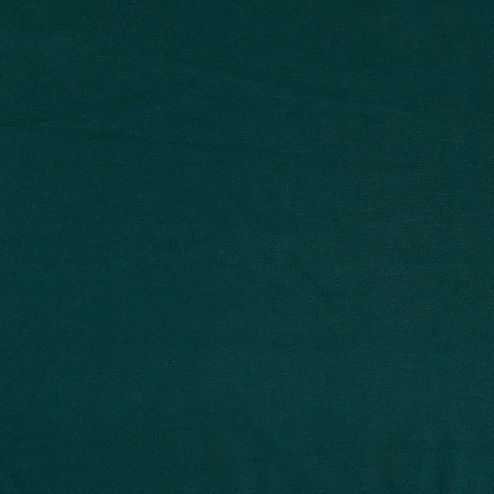 Kraftig ensfarvet viscose jersey flaskegrøn