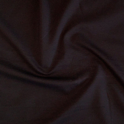 Kraftig ensfarvet viscose jersey, kaffe - KreStoffer