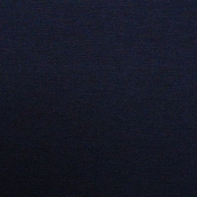 Kraftig ensfarvet viscose jersey marine