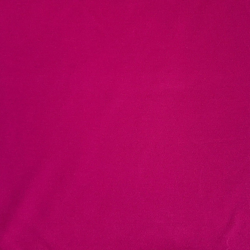 Kraftig ensfarvet viscose jersey, pink - KreStoffer