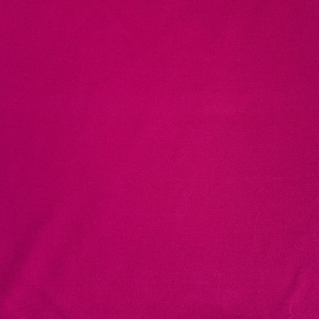 Kraftig ensfarvet viscose jersey pink