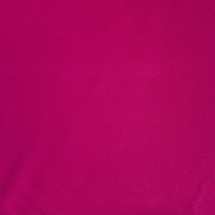 Kraftig ensfarvet viscose jersey pink