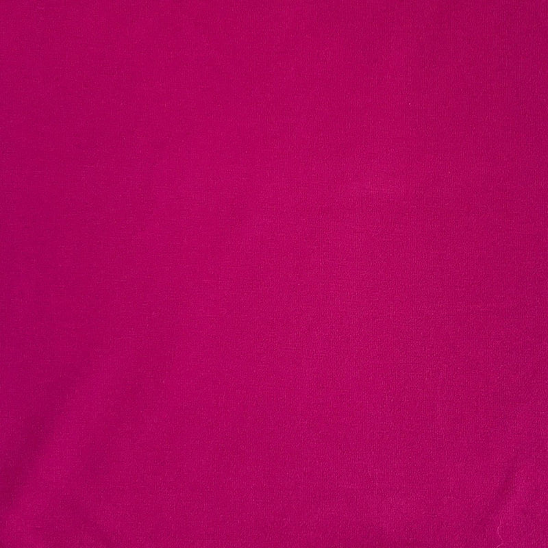 Kraftig ensfarvet viscose jersey, pink - KreStoffer