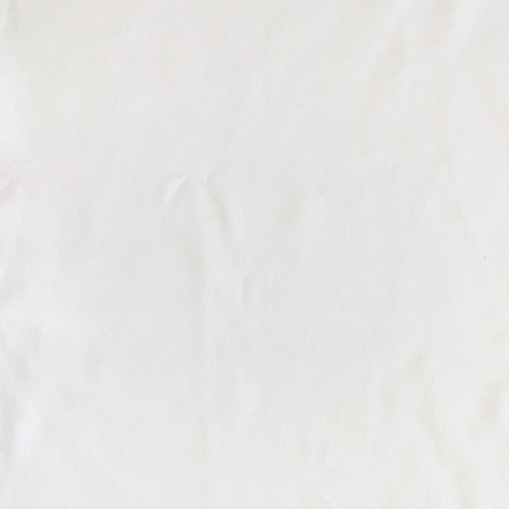Kraftig ensfarvet viscose jersey råhvid