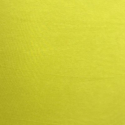 Kraftig viscose jersey, lys sennepsgul - KreStoffer