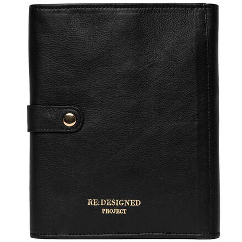 Læder etui project 14 fra RE:DESIGNED, sort