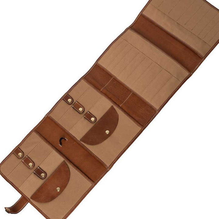 Læder etui project 14 fra RE:DESIGNED valnød