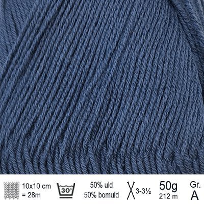 Lana Cotton 212 garn fra Hjertegarn - KreStoffer