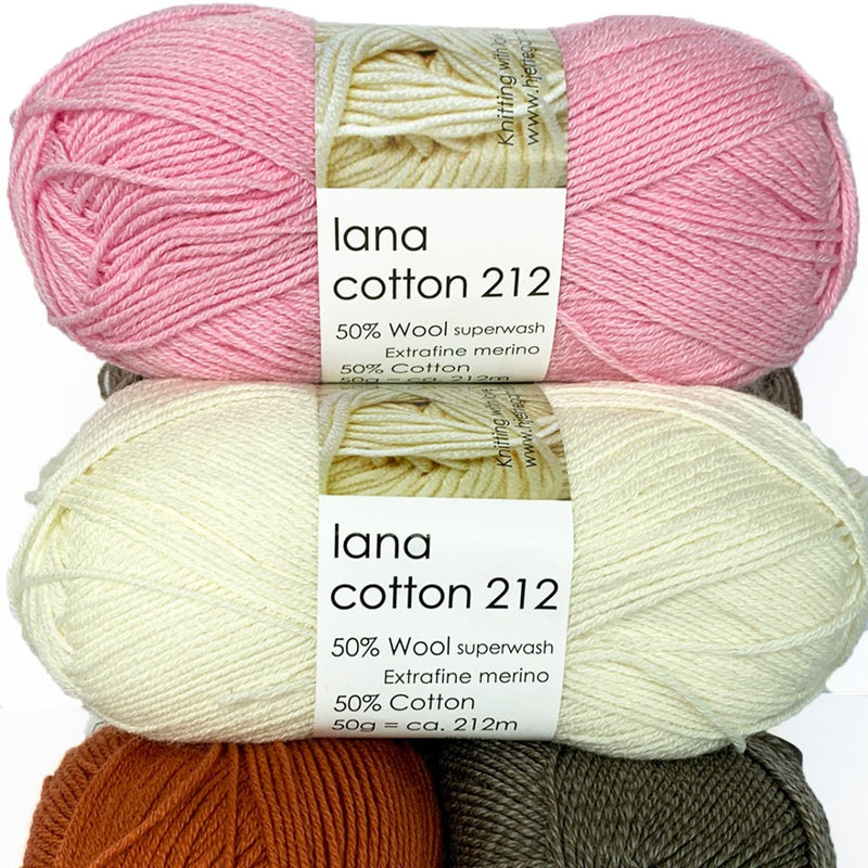Lana Cotton 212 garn fra Hjertegarn - KreStoffer