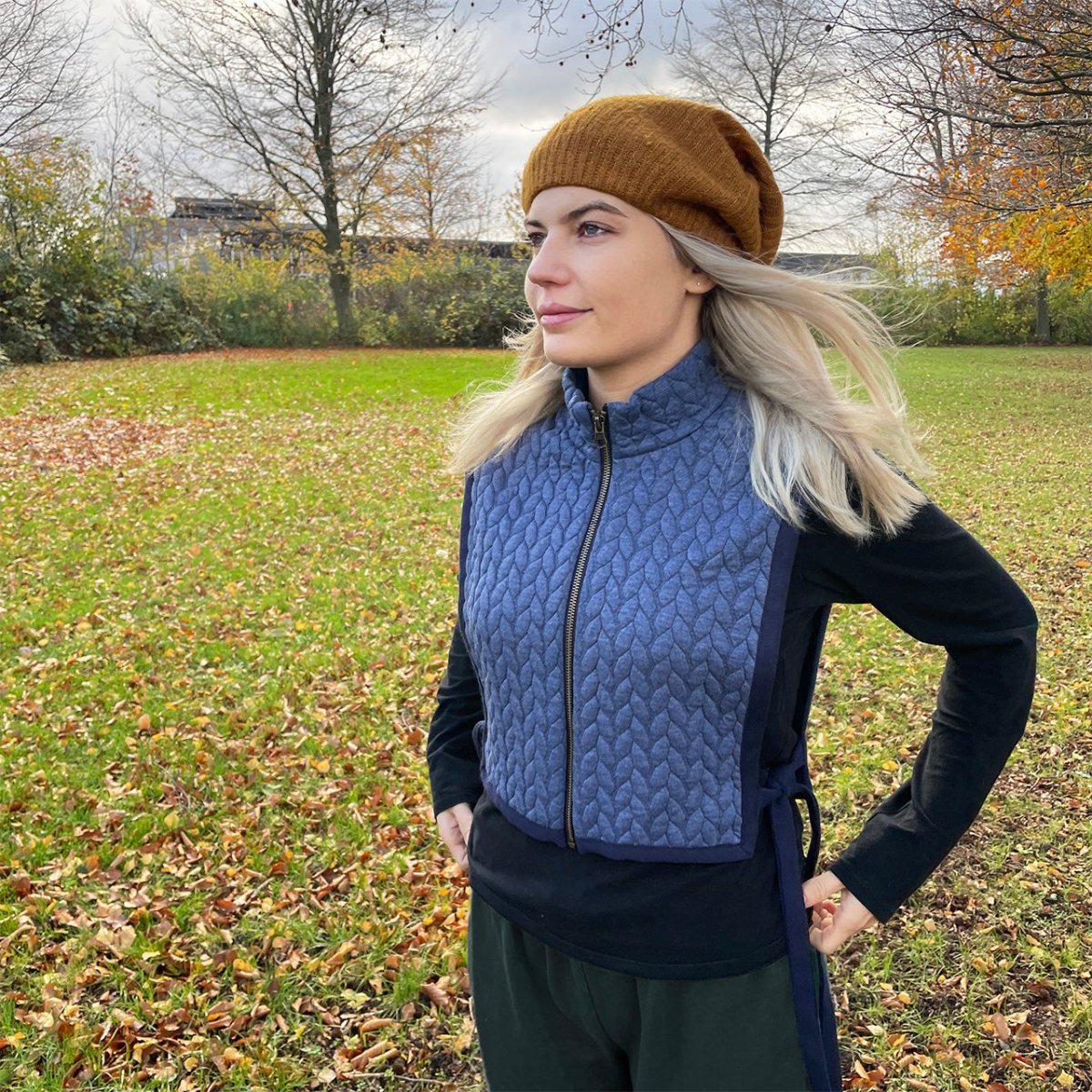 Line2Line A906 Luffer, halsedisser, beanie og baret