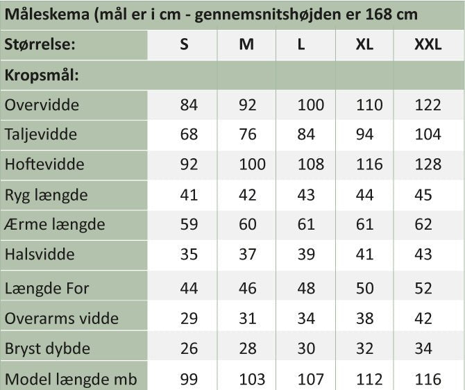 Line2Line B1212 Oversize tunika med ærme og asymmetrisk look