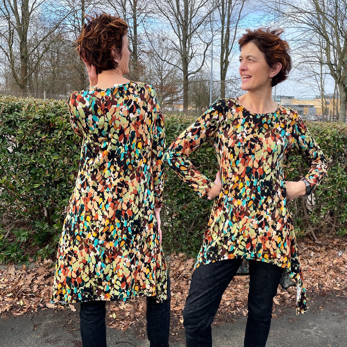 Line2Line B1228 Bluse med spidser